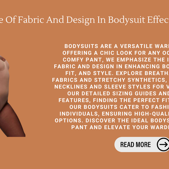 The Role Of Fabric And Design In Bodysuit Effectiveness