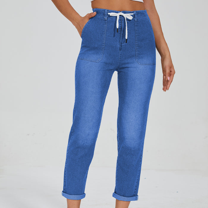 Judy Pull On Denim Joggers