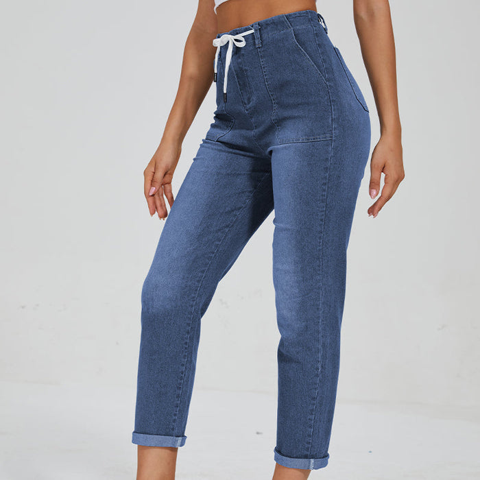 Comfy Pull On Denim Joggers