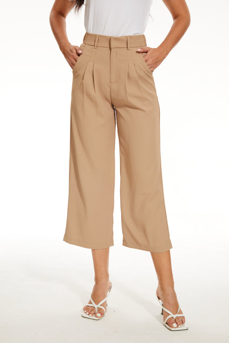 The Effortless Tailored Wide Leg Pants