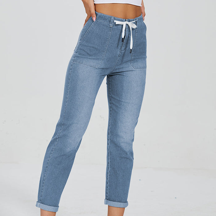 Comfy Pull On Denim Joggers