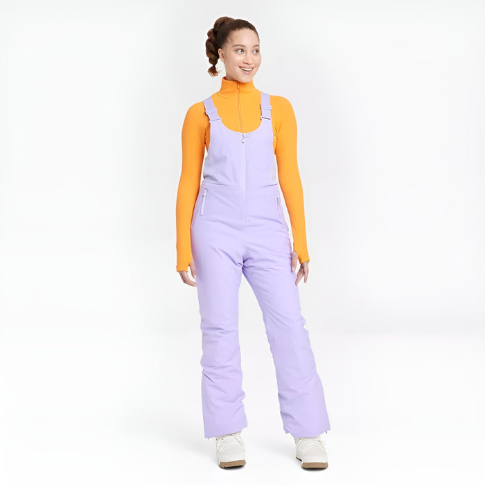 Adjustable Straps And Zip Pockets Bib Pants