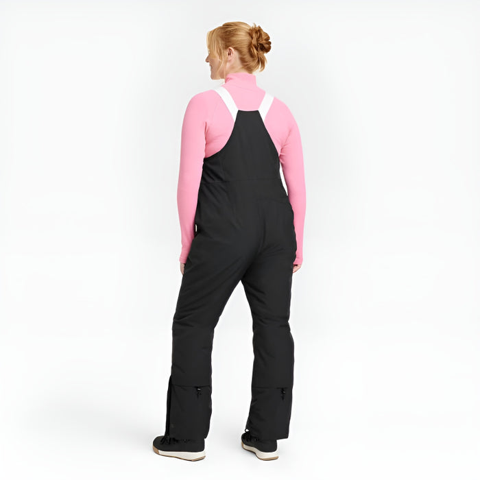 Adjustable Straps And Zip Pockets Bib Pants