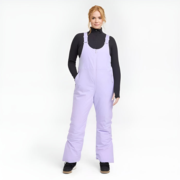 Adjustable Straps And Zip Pockets Bib Pants