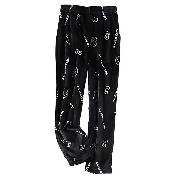 Hello Kitty Comfortable Flannel Pajamas Pant