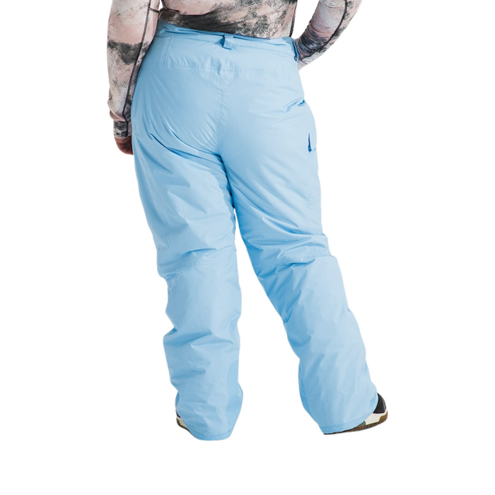 Plus Size Water Resistant Snow Pants With Zipped Pockets