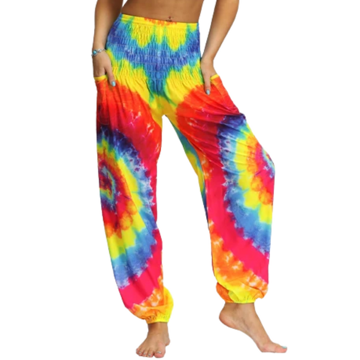 Tie-Dye Harem Pants