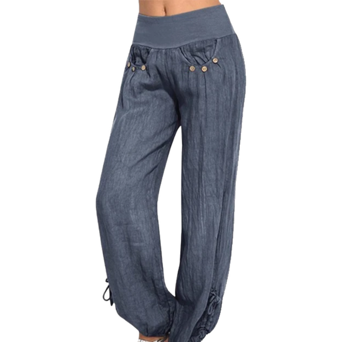 High Waist Comfy Drawstring Pants