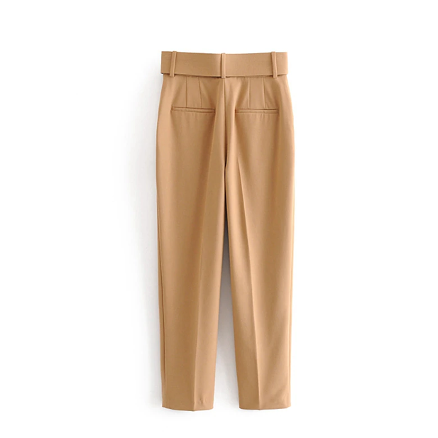 Woman's High Waist Suit Pants